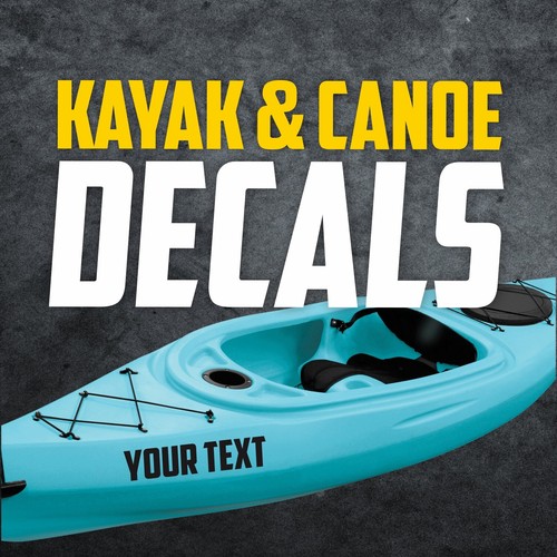 Decalcomanie kayak - decalcomanie,