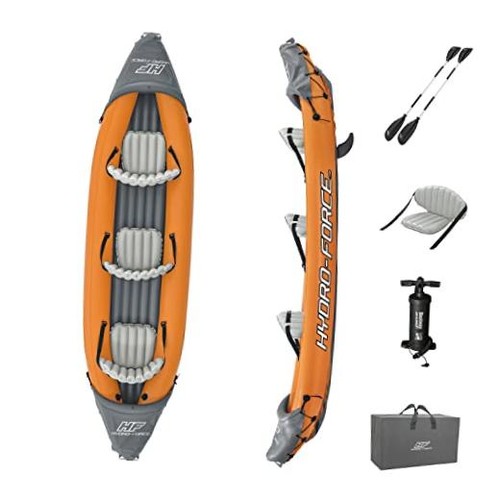 Set kayak gonfiabile - kayak,