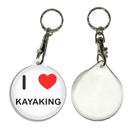 Kayaking love heart key - i,